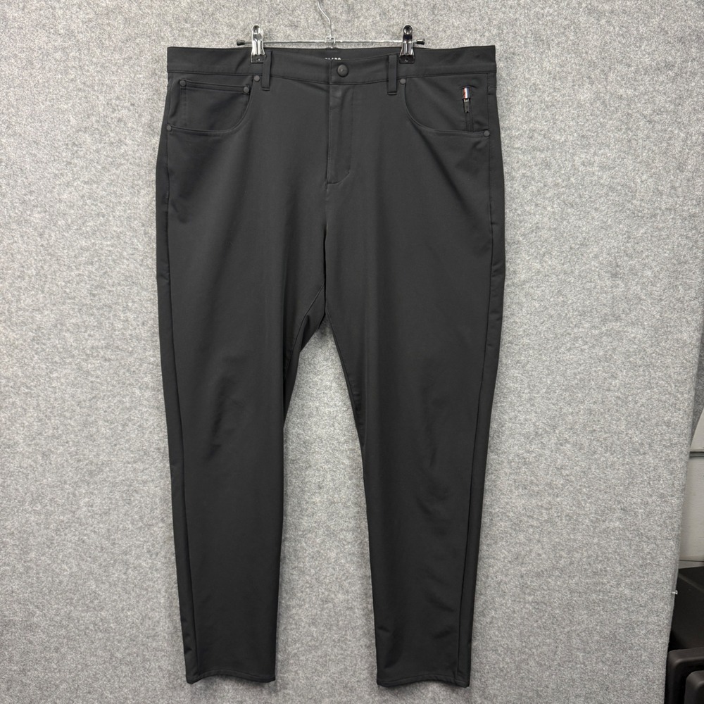 Fourlaps Radius Pant Mens 38x32 Black Technical‎ Stretch Commuter Trousers 1072